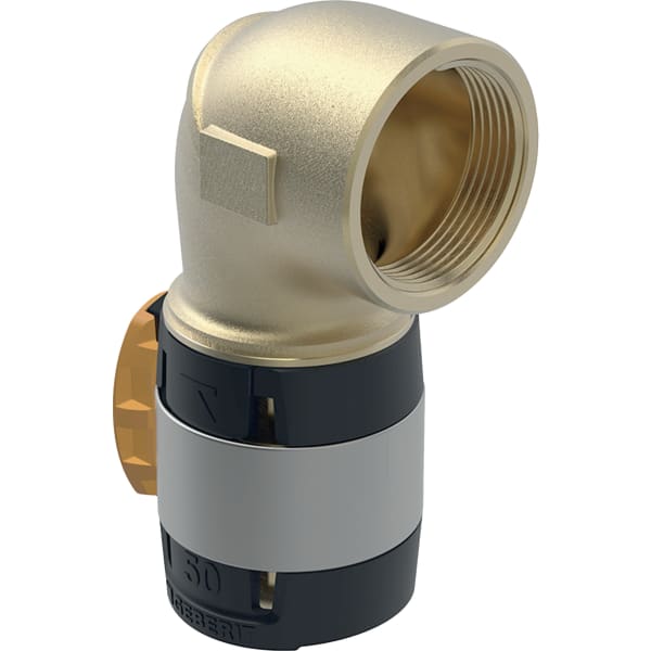 GEBERIT Přechodové koleno Geberit FlowFit 90° s vnitřním závitem #620.536.00.1