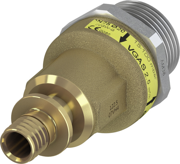TECE TECEflex gas safety fitting GFG 6 / TAV / 32x1" male thread #750210