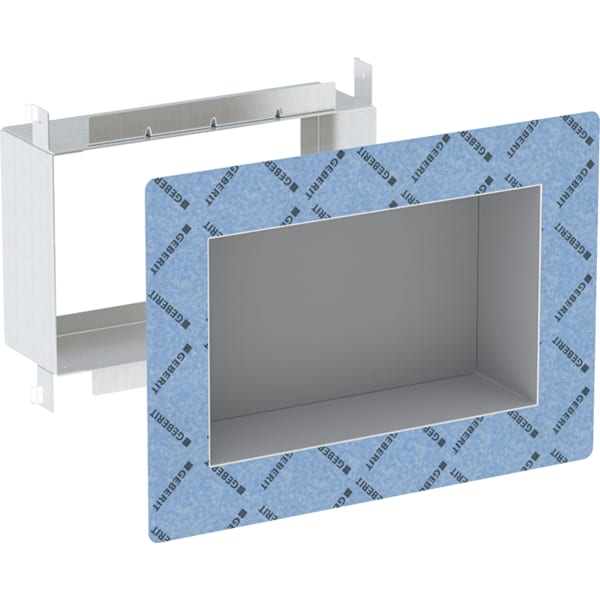 GEBERIT Instalační prvek Geberit Duofix pro výklenkový odkládací box umožňující obložení #111.594.00.1