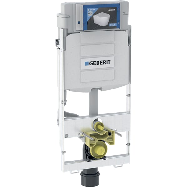 GEBERIT GIS prvek pro závěsné WC, 114 cm, se skrytou splachovací nádržkou Sigma 12 cm a Power & Connect Boxem #461.301.00.5