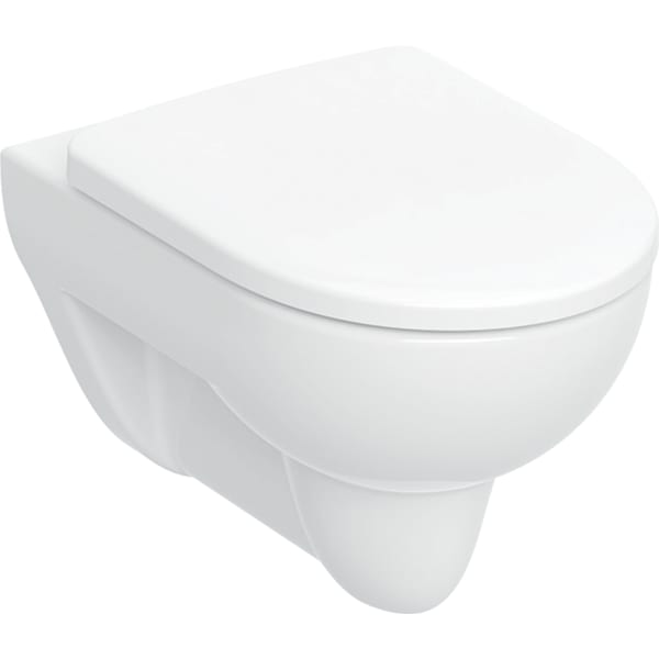 GEBERIT Renova Set závěsné WC, nízké splachování, s WC sedátkem #500.802.00.1 - bílá