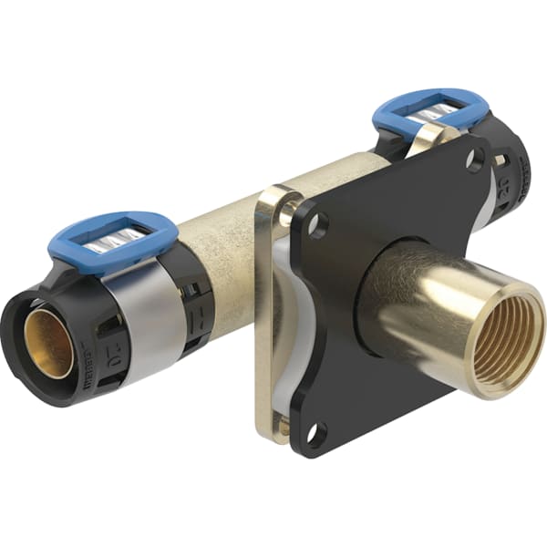 GEBERIT T průchodka stěnou Geberit FlowFit 90° #620.813.00.1
