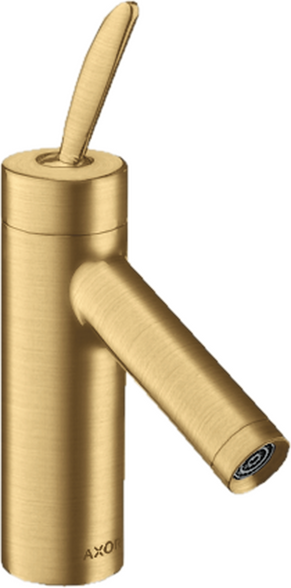 HANSGROHE AXOR Starck Classic jednopáková umyvadlová baterie 70 s výsuvným odpadem #10018250 - Brushed Gold Optic