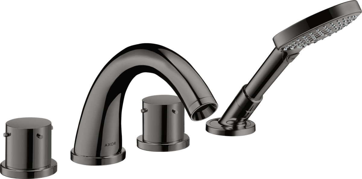HANSGROHE AXOR Starck 4-otvorová baterie na okraj dlaždice s nulovými rukojeťmi #10451330