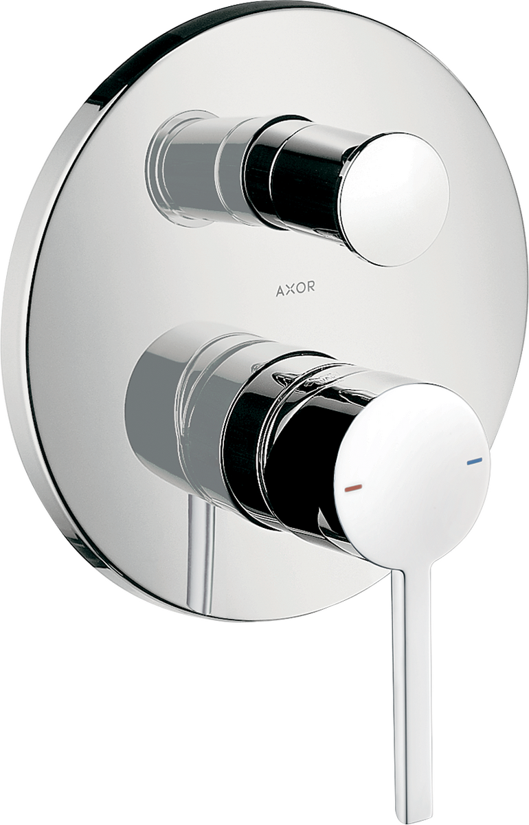 HANSGROHE AXOR Starck podomítková jednopáková vanová baterie s pákovou rukojetí #10414000 - chrom