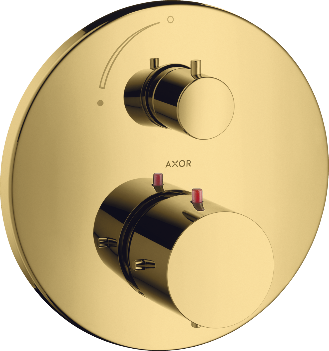 HANSGROHE Skrytý termostat AXOR Starck s uzavíracím ventilem #10700990 - Polished Gold Optic