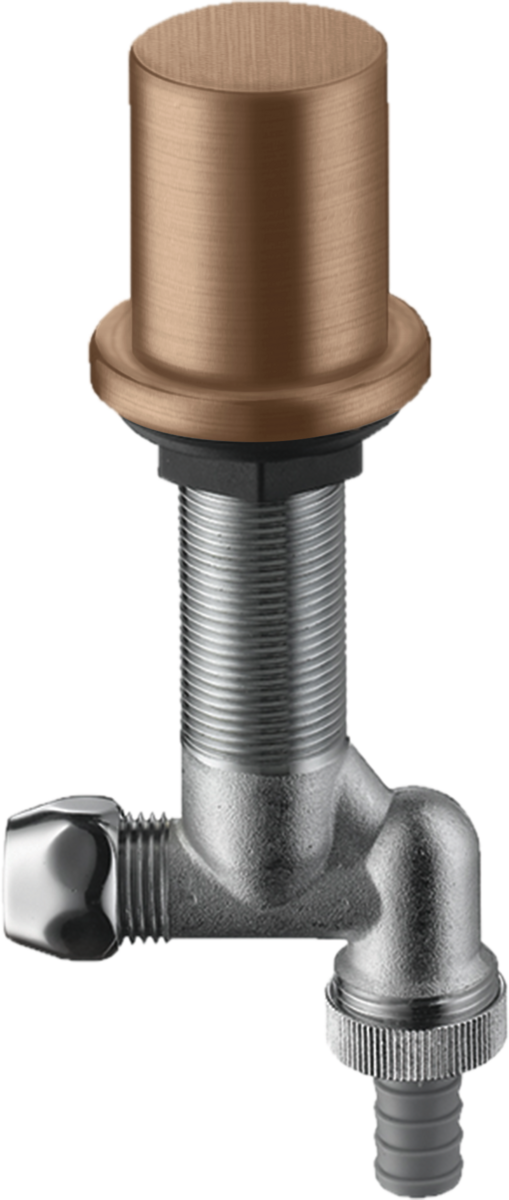 HANSGROHE Uzavírací ventil kuchyňských spotřebičů #10823310 - kartáčovaný červenozlatý