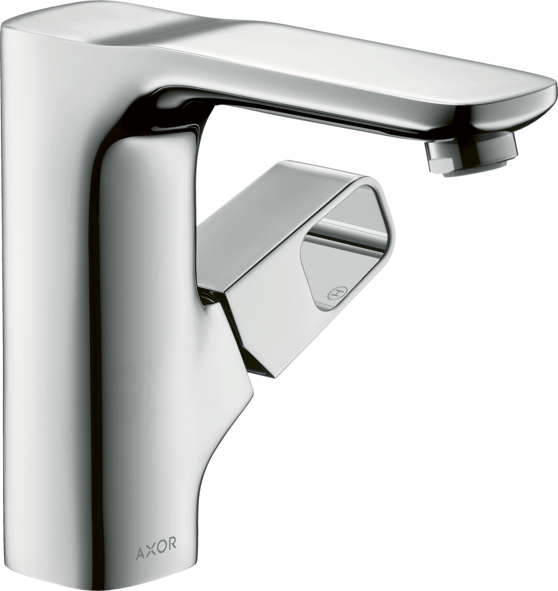 HANSGROHE AXOR Urquiola Páková umyvadlová baterie 130 s odtokovou soupravou s táhlem #11020000 - chrom