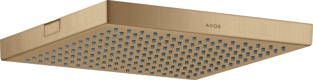 HANSGROHE Sprchová hlavice AXOR ShowerSolutions 240/240 s 1 proudem integrovaná do stropu #10924140 - kartáčovaný bronz