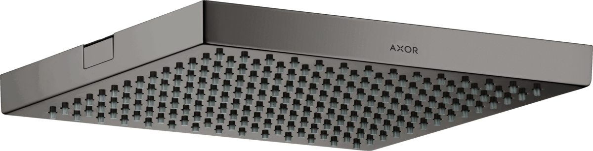 HANSGROHE Sprchová hlavice AXOR ShowerSolutions 240/240 s 1 proudem integrovaná do stropu #10924330 - leštěný černý chrom
