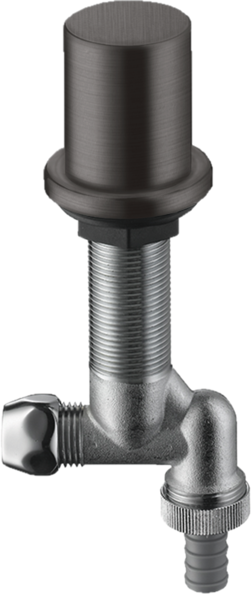 HANSGROHE Uzavírací ventil kuchyňských spotřebičů #10823340 - kartáčovaný černý chrom