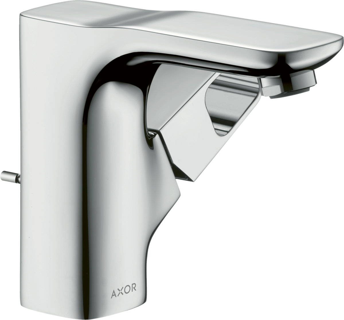 HANSGROHE AXOR Urquiola Páková umyvadlová baterie 110 pro umývátko s odtokovou soupravou s táhlem #11025000 - chrom