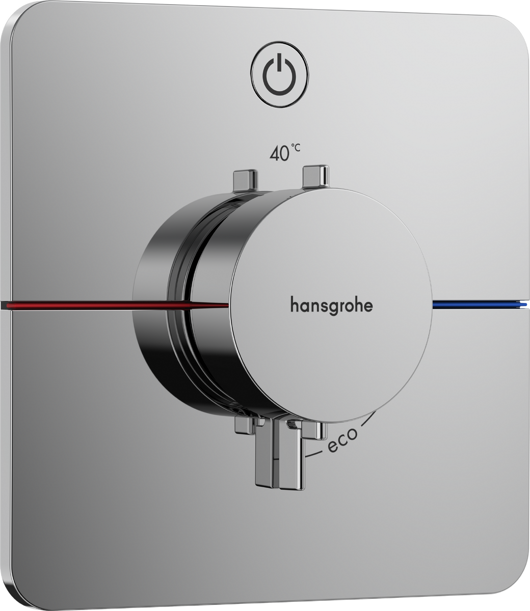 HANSGROHE ShowerSelect Comfort Q Termostat pod omítku pro 1 spotřebič #15581000 - chrom