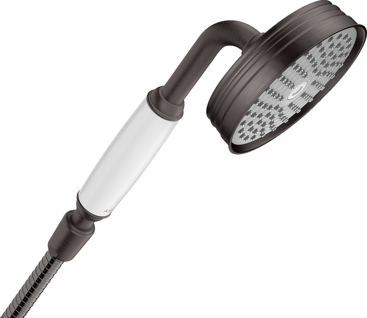 HANSGROHE AXOR Montreux Ruční sprcha 100 1jet #16320340 - kartáčovaný černý chrom