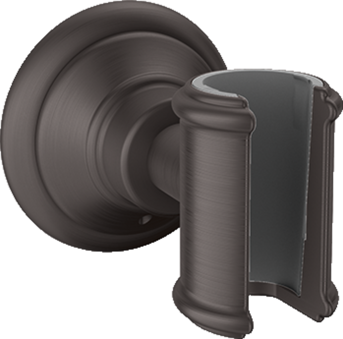 HANSGROHE AXOR Montreux Sprchový držák #16325340 - kartáčovaný černý chrom