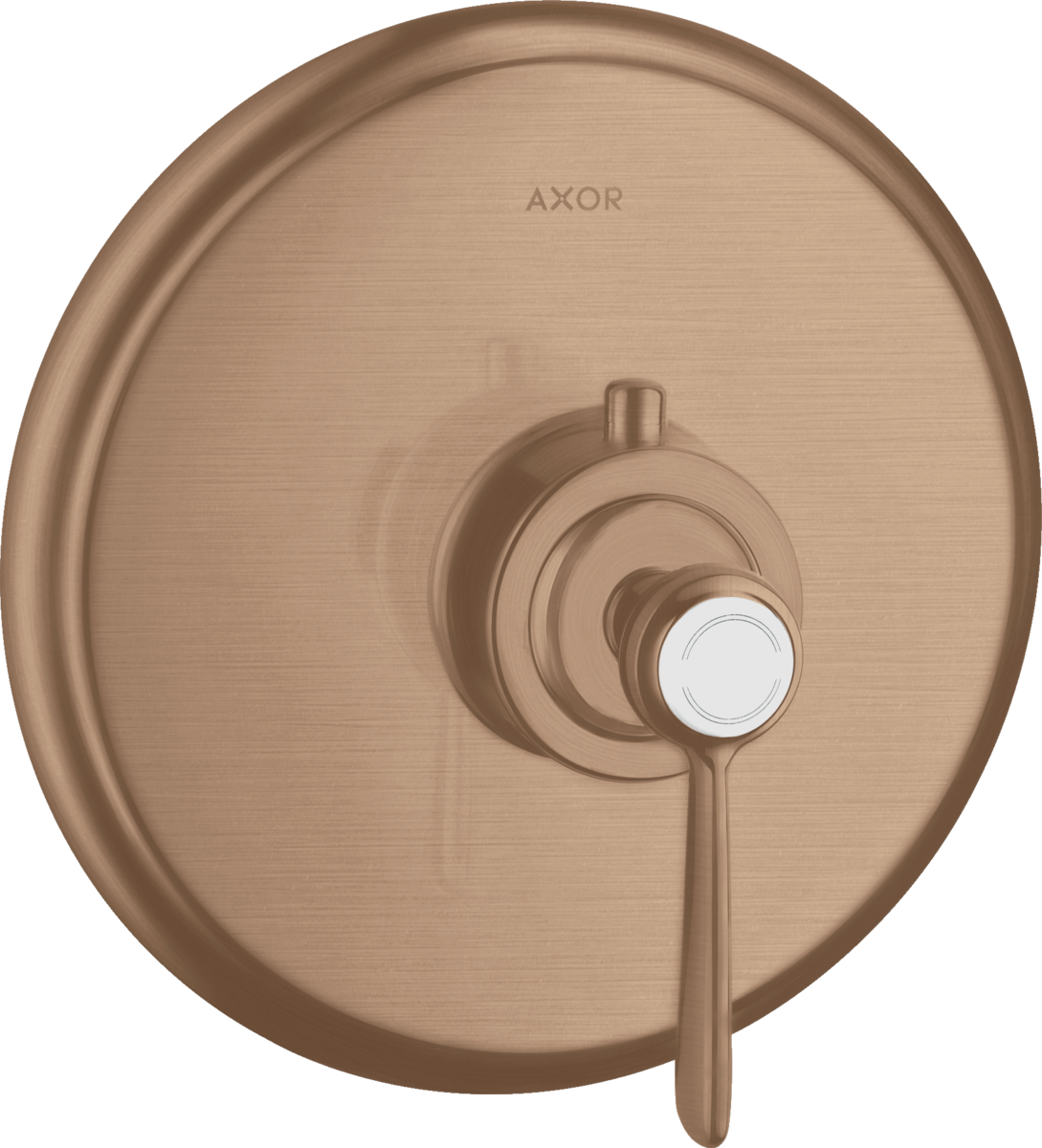 HANSGROHE Termostat AXOR Montreux HighFlow skrytý s pákovou rukojetí #16824310 - Brushed Red Gold