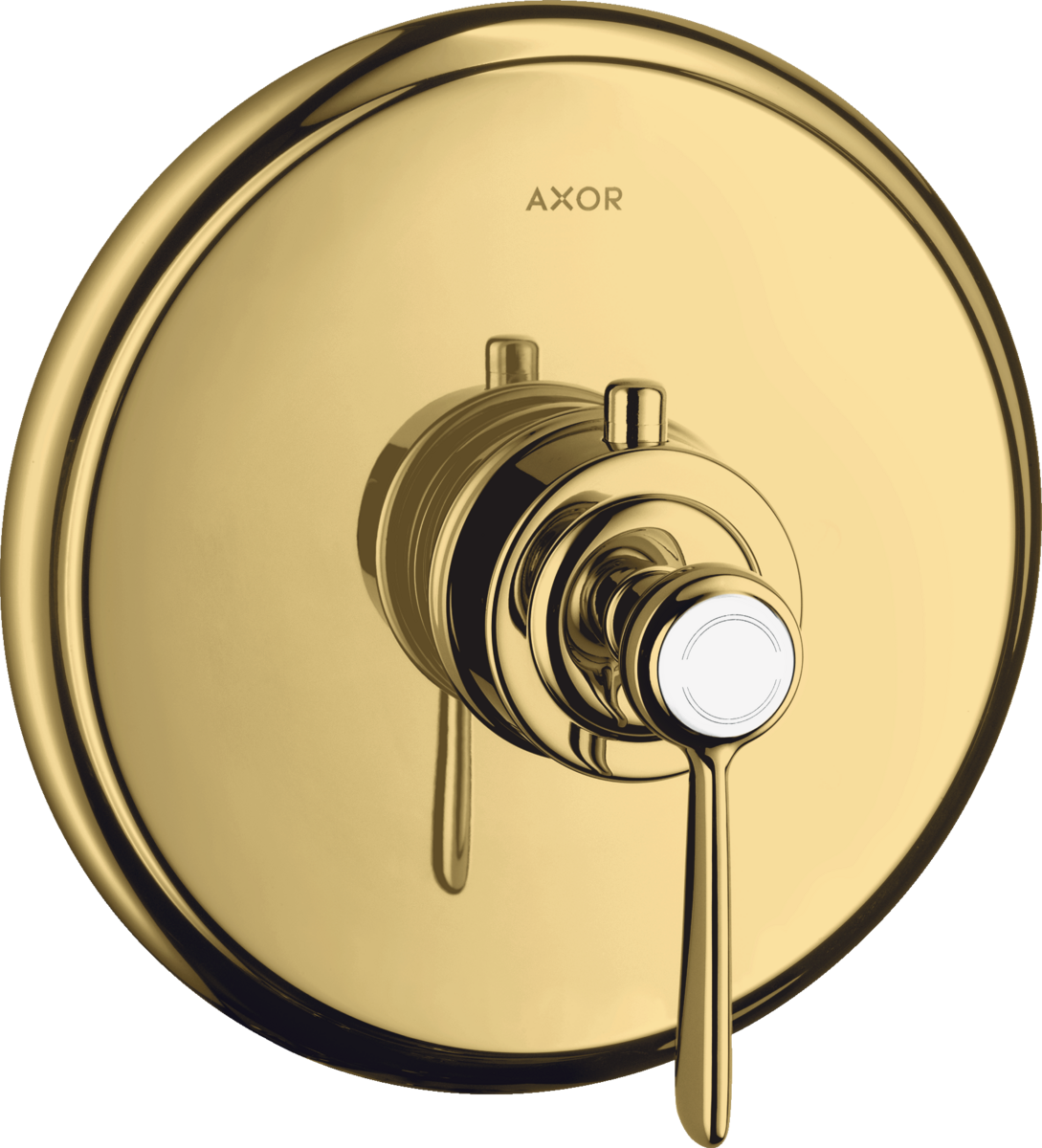 HANSGROHE Skrytý termostat AXOR Montreux s pákovou rukojetí #16823990 - Polished Gold Optic