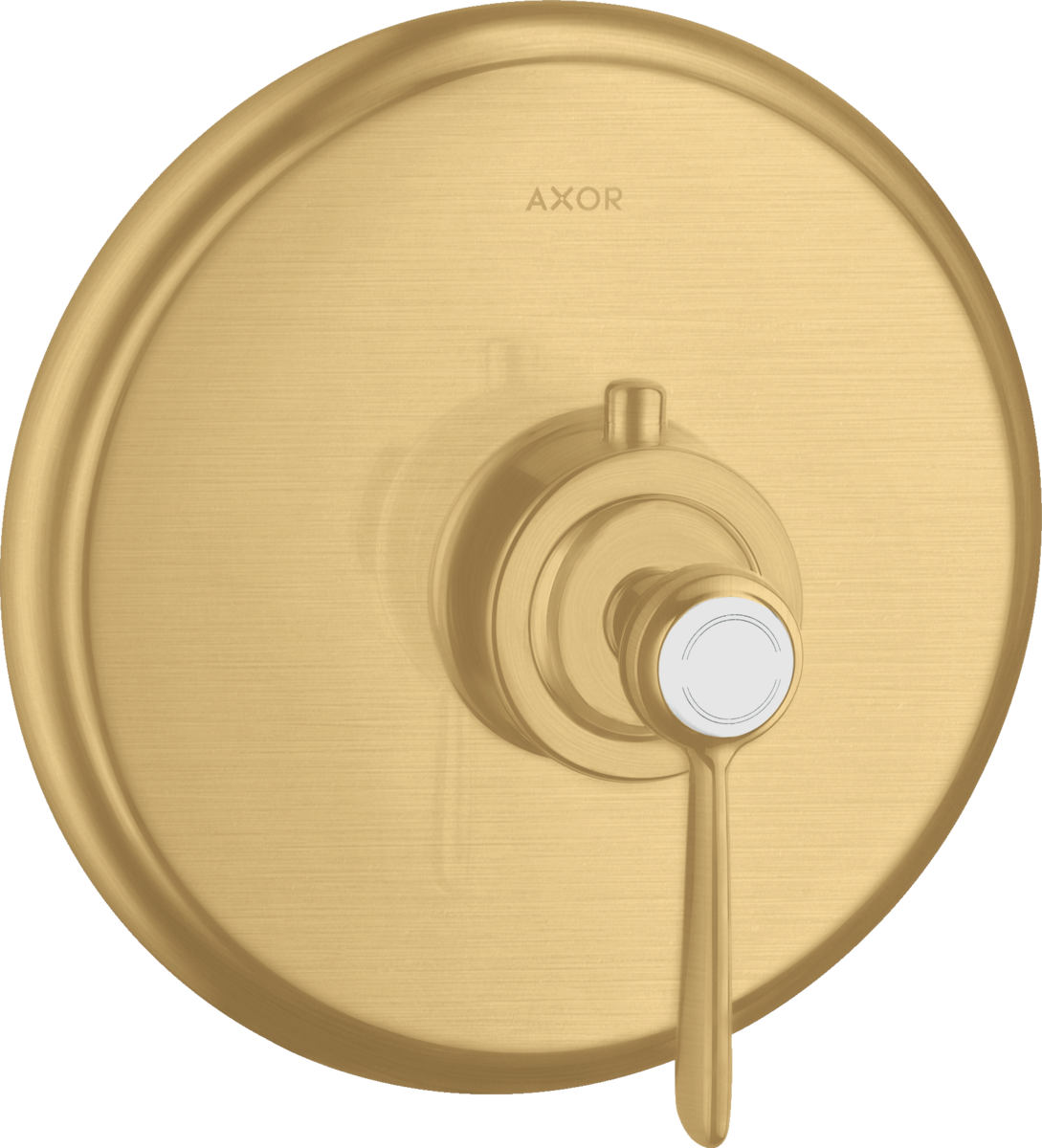 HANSGROHE Termostat AXOR Montreux HighFlow skrytý s pákovou rukojetí #16824250 - Brushed Gold Optic