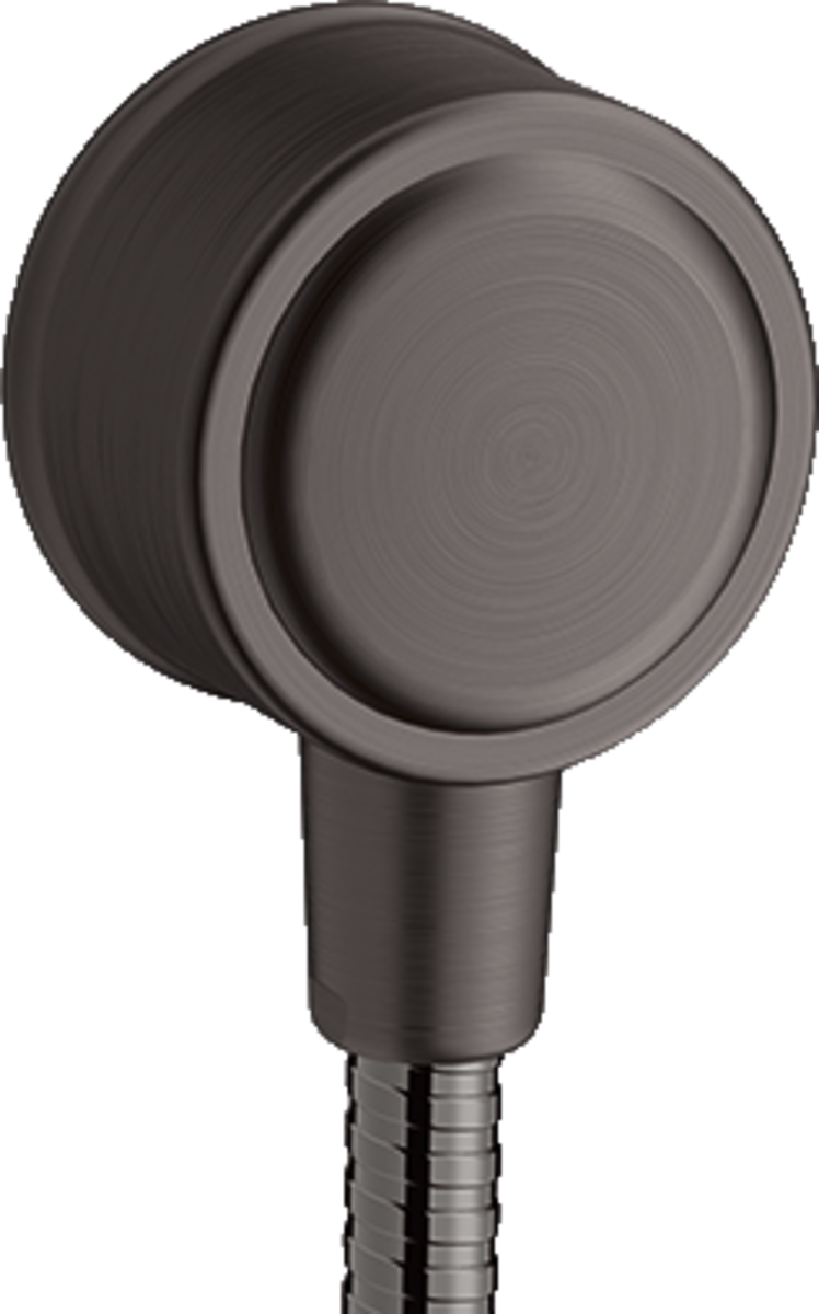 HANSGROHE AXOR Montreux Přípojka hadice se zpětným ventilem #16884340 - kartáčovaný černý chrom