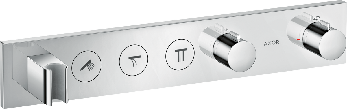 HANSGROHE Modul termostatu AXOR ShowerSolutions Select 530/90 skrytý pro 3 spotřebiče #18356250 - Brushed Gold Optic
