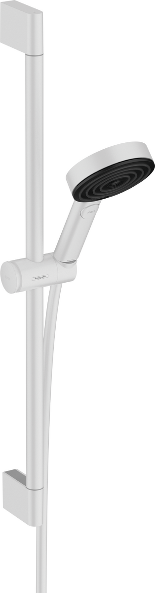 HANSGROHE Pulsify Select S Sprchová sada 105 3jet Relaxation se sprchovou tyčí 65 cm #24160700 - matná bílá