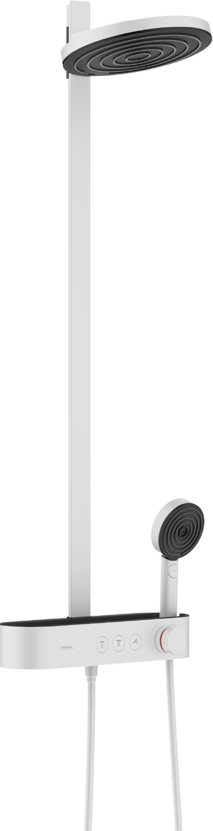 HANSGROHE Pulsify S Showerpipe 260 2jet EcoSmart s termostatem ShowerTablet Select 400 #24241700 - matná bílá