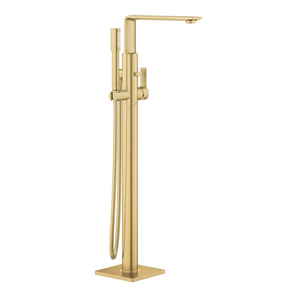 GROHE Allure Páková vanová baterie, DN 15, montáž do podlahy kartáčovaný Cool Sunrise #25222GN1