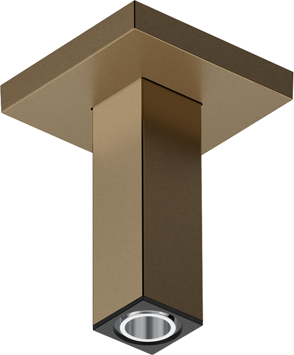 HANSGROHE Přívod od stropu E 10 cm #24338140 - kartáčovaný bronz