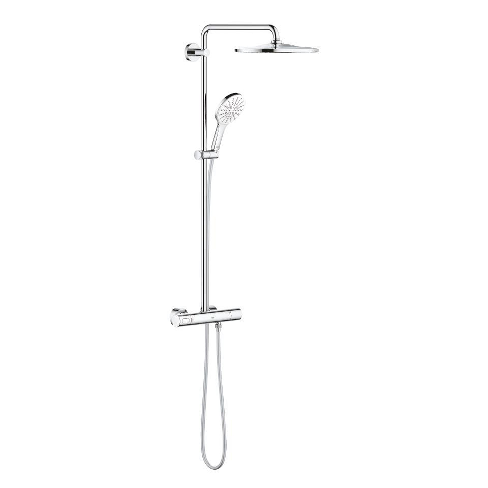 GROHE Rainshower SmartActive 310 Sprchový systém s termostatem na zeď měsíční bílá/chrom #26647LS0