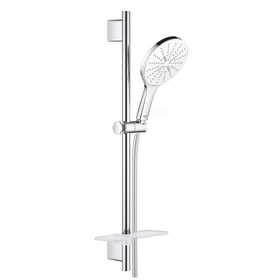 GROHE Rainshower SmartActive 150 Sprchový set s tyčí, 3 proudy měsíční bílá #26592LS0