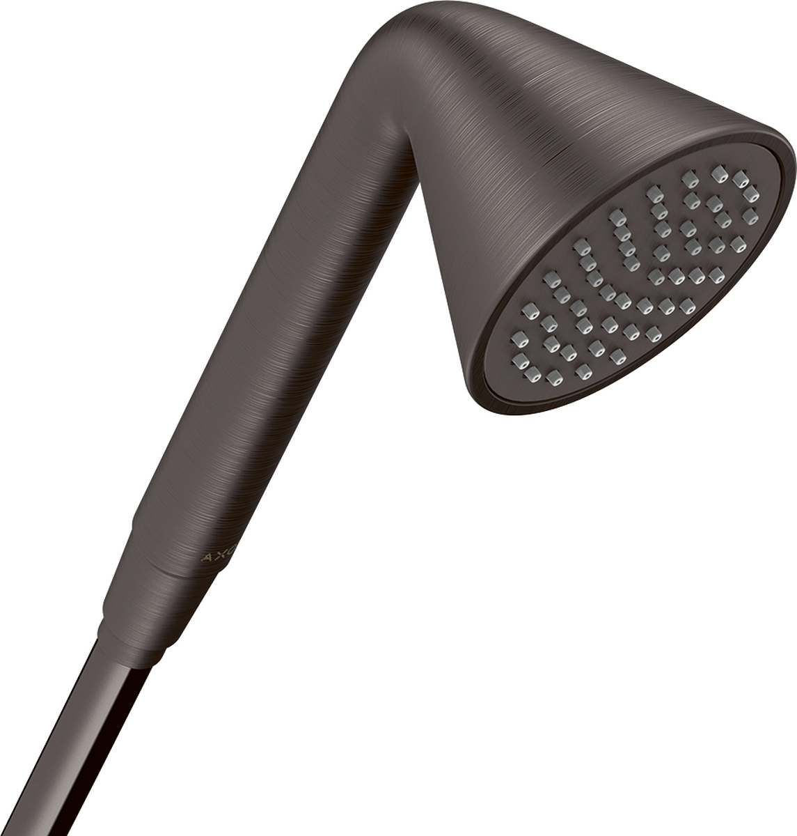 HANSGROHE AXOR Sprchy/přední ruční sprcha 85 1jet EcoSmart #26025340 - Brushed Black Chrome