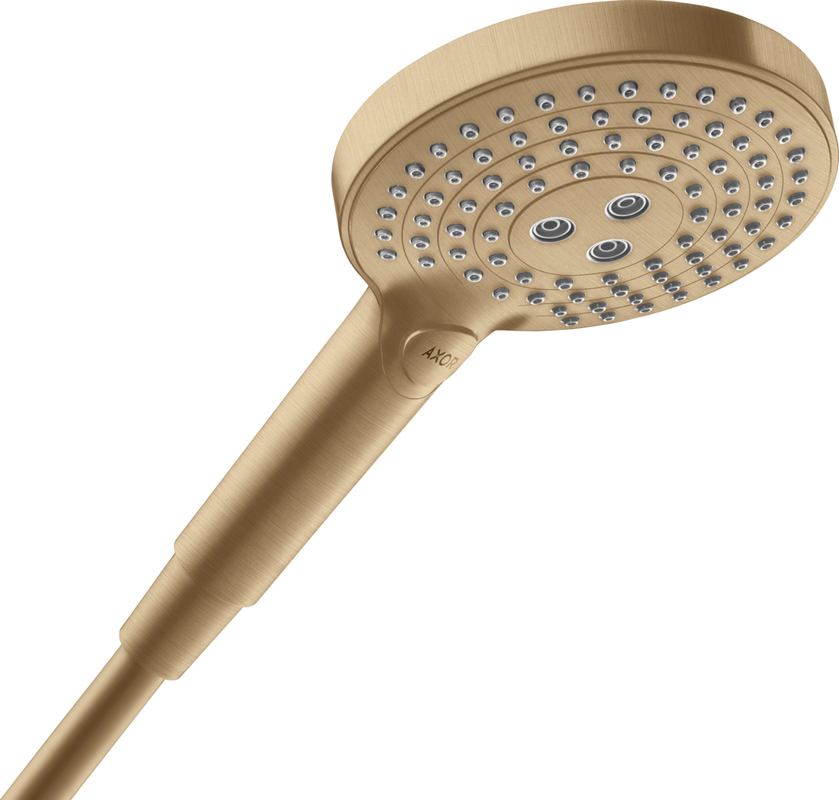 HANSGROHE Ruční sprcha AXOR ShowerSolutions 120 3jet EcoSmart #26051140 - Brushed Bronze