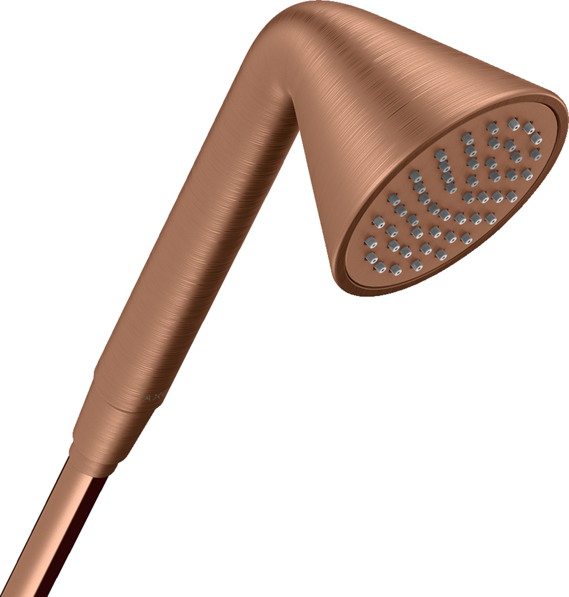 HANSGROHE AXOR Sprchy/přední ruční sprcha 85 1jet EcoSmart #26025310 - Brushed Red Gold