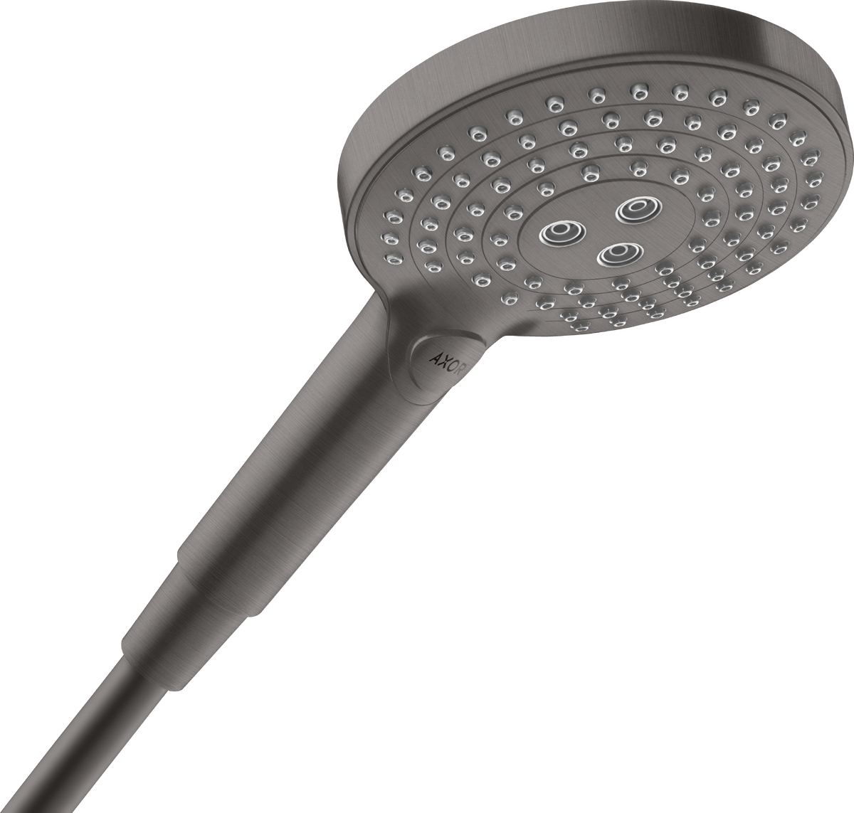 HANSGROHE AXOR ShowerSolutions ruční sprcha 120 3jet EcoSmart #26051340 - Brushed Black Chrome