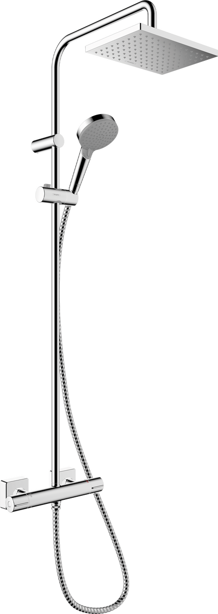 HANSGROHE Vernis Shape Showerpipe 230 1jet EcoSmart+ s termostatem #26319000 - chrom