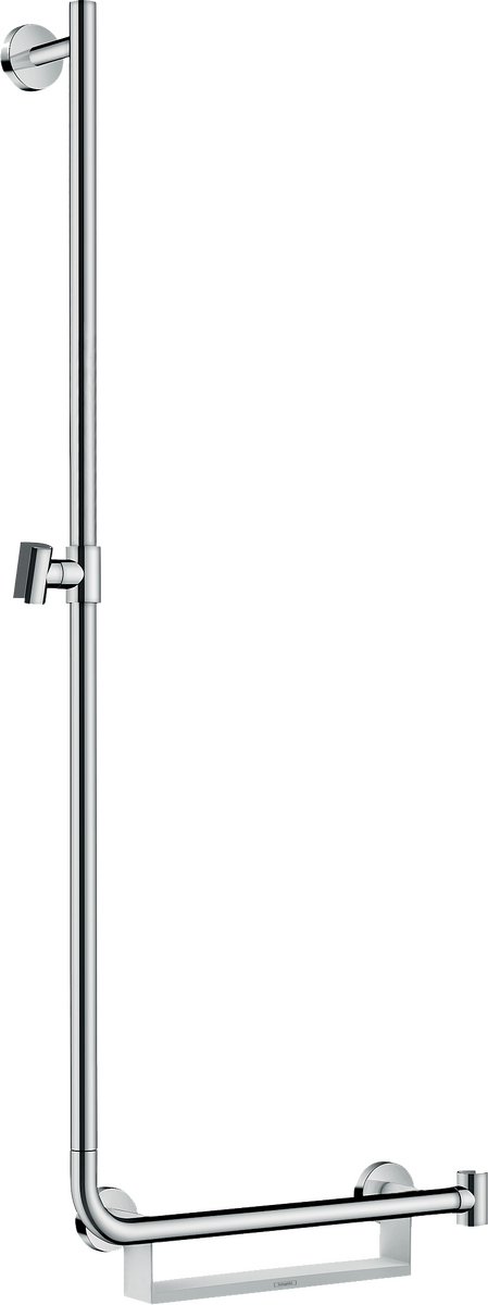 HANSGROHE Unica Sprchová tyč Comfort 110 cm levá verze #26403400 - bílá/chrom