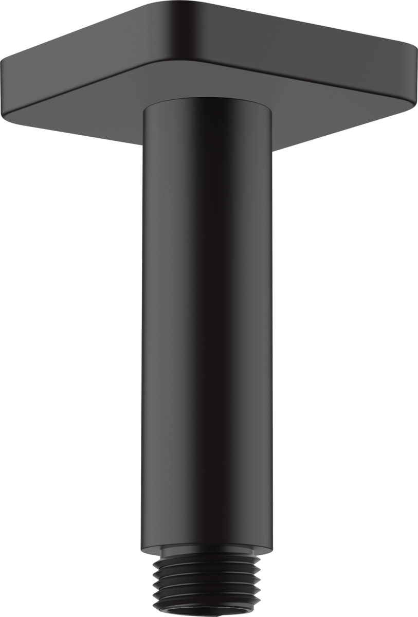 HANSGROHE Vernis Shape Přívod od stropu 10 cm #26406670 - matná černá
