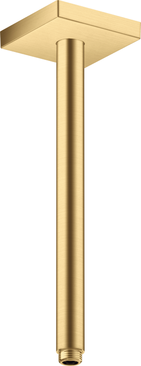 HANSGROHE AXOR ShowerSolutions stropní připojení 300 mm úhlové #26438250 - Brushed Gold Optic