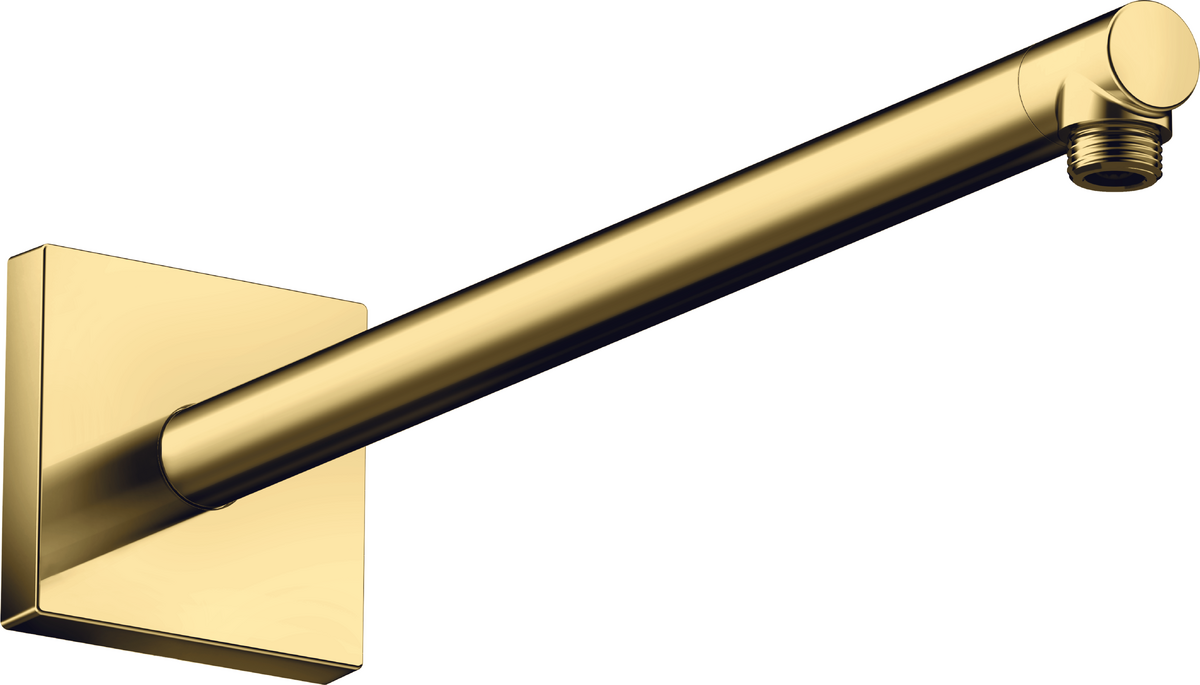 HANSGROHE Sprchové rameno AXOR ShowerSolutions 390 mm úhlové #26436990 - Polished Gold Optic
