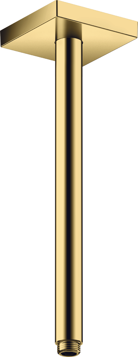 HANSGROHE Stropní připojení AXOR ShowerSolutions 300 mm úhlové #26438990 - Polished Gold Optic