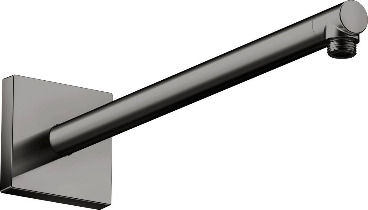 HANSGROHE Sprchové rameno AXOR ShowerSolutions 390 mm úhlové #26436330 - leštěný černý chrom