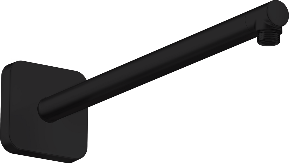 HANSGROHE AXOR ShowerSolutions Sprchové rameno 390 mm, softsquare #26967670 - matná černá