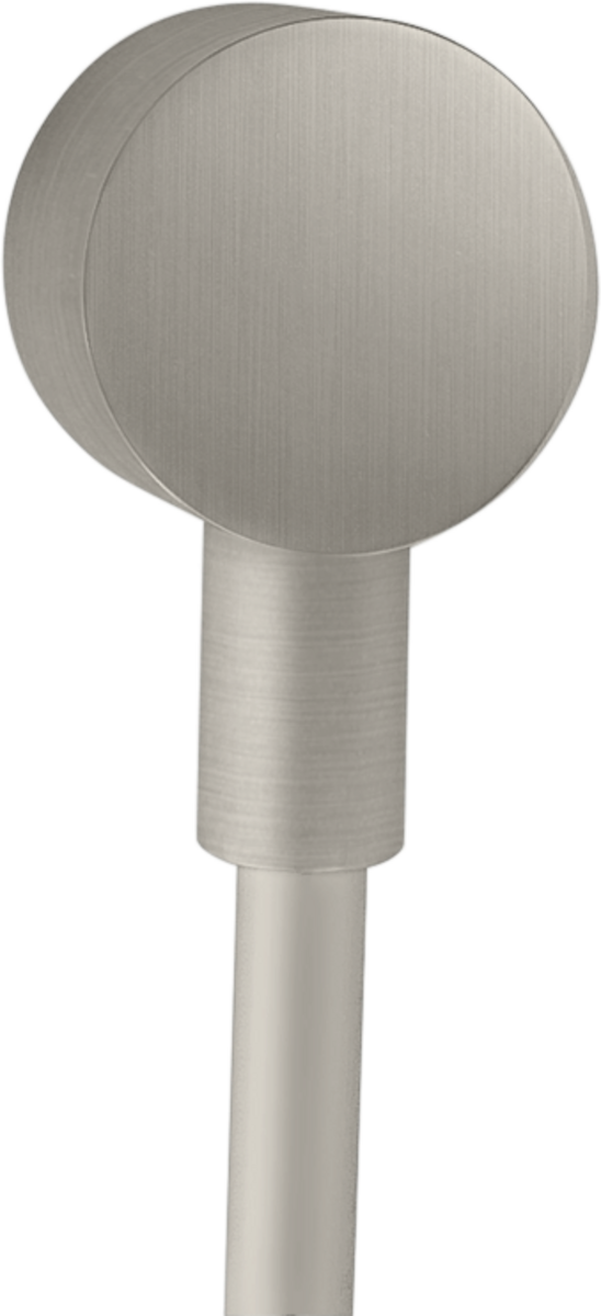 HANSGROHE AXOR Starck nástěnná přípojka kruhová se zpětnou klapkou #27451800 - nerezová ocel Optic