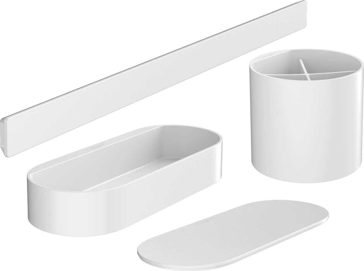 HANSGROHE WallStoris Sada do koupelny #27968700 - matná bílá