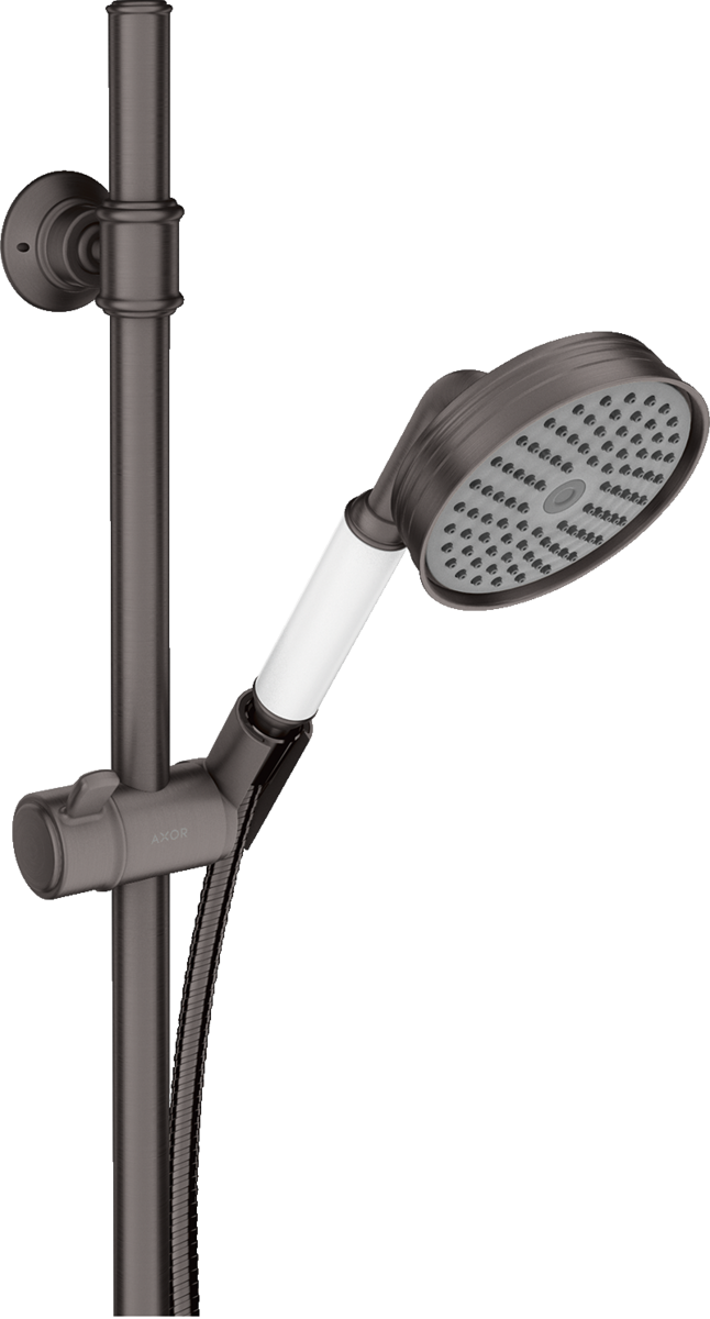 HANSGROHE AXOR Montreux Sprchová sada 0,90 m s ruční sprchou 100 1jet #27982340 - kartáčovaný černý chrom