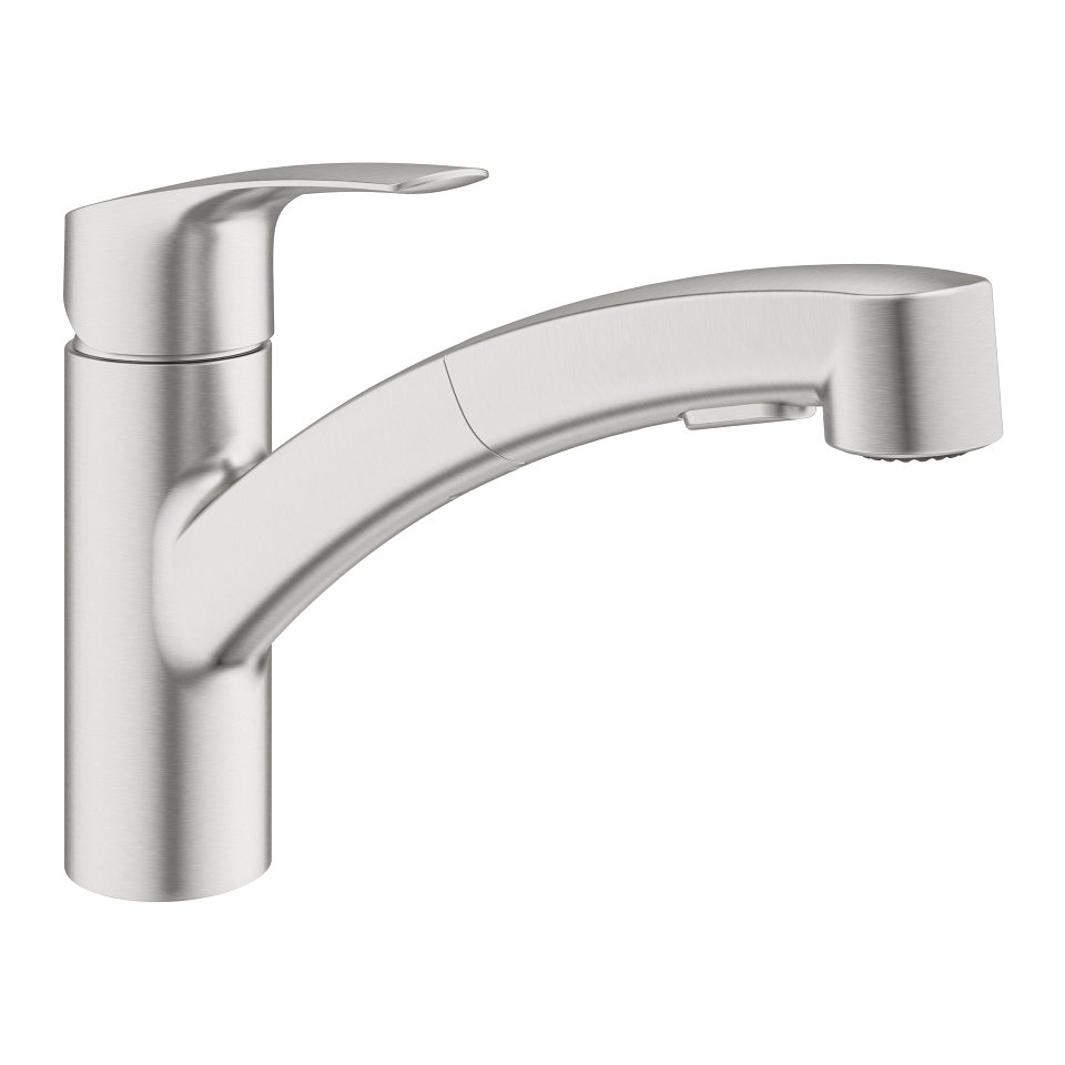 GROHE Eurosmart Páková dřezová baterie SuperSteel #30305DC1