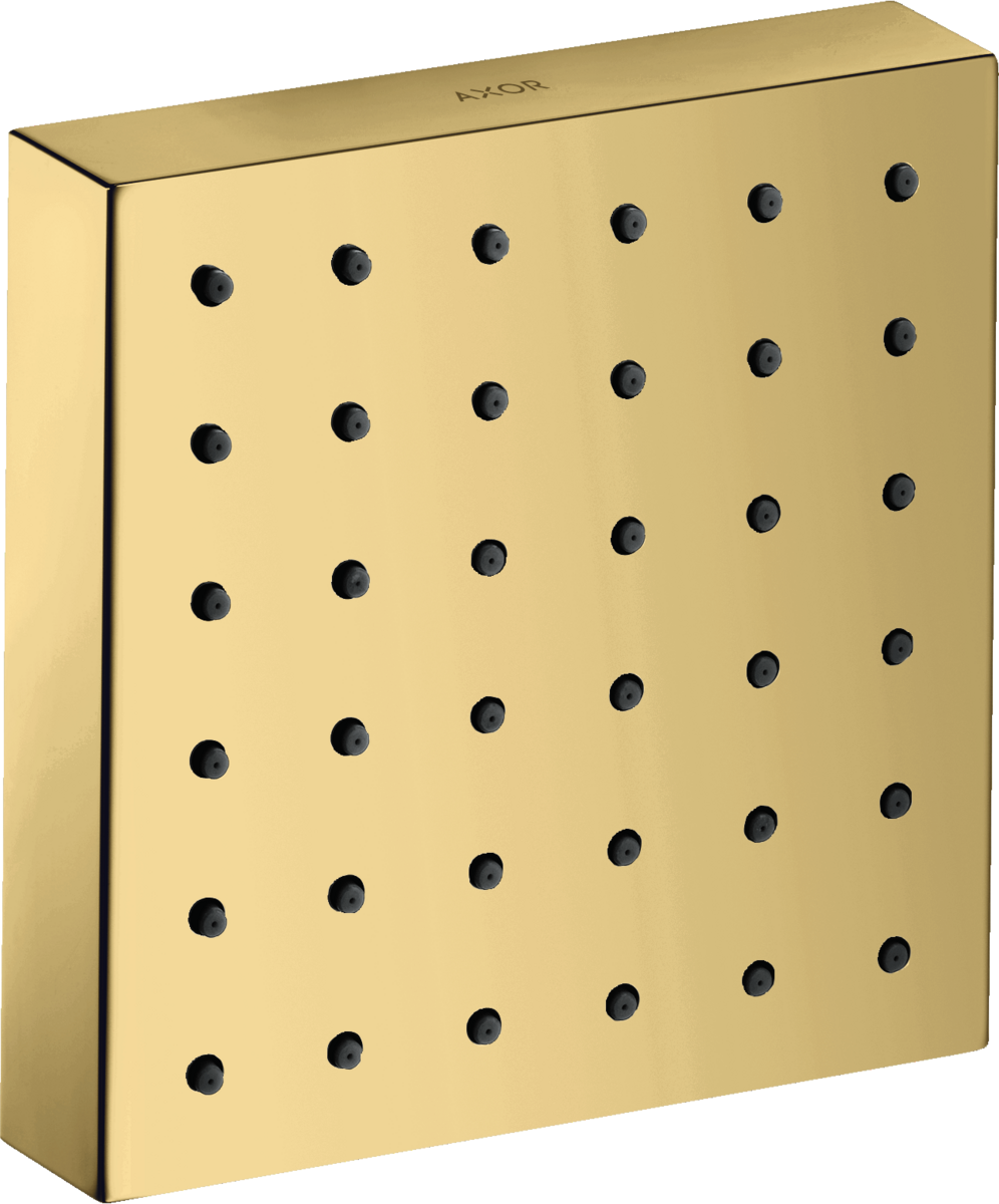 HANSGROHE Sprchový modul AXOR ShowerSolutions 120/120 skrytý úhlový #28491990 - Polished Gold Optic