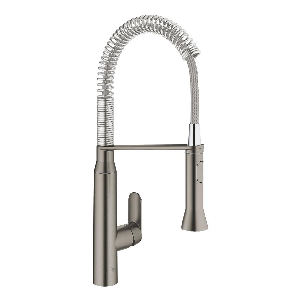 GROHE K7 Páková dřezová baterie kartáčovaný Hard Graphite #31379AL0