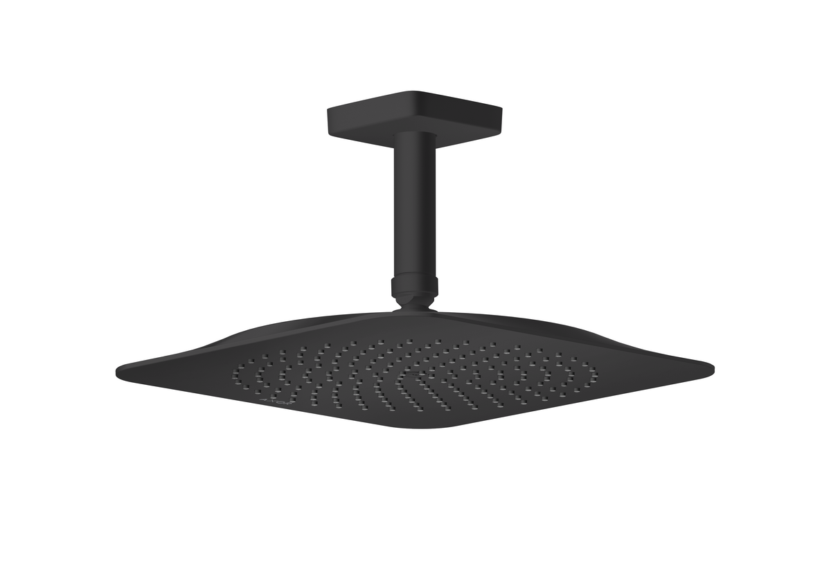 HANSGROHE AXOR Citterio C horní sprcha 270/270 1jet EcoSmart s připojením ke stropu #28793670 - matná černá