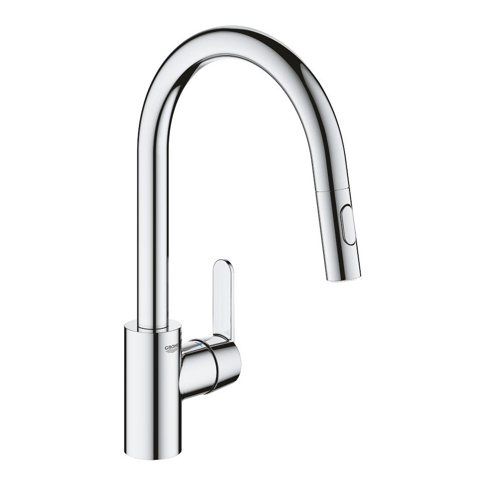 GROHE Získat jednopákovou dřezovou baterii, 1/2″ #31484001 - chrom